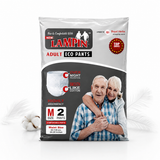 Lampin Adult Diapers | Pant Style & Tape Style | M, L, XL & XXL | Highly Absorbent | Leakage Protection | Unisex Adult Care | Pack of 2 or 10