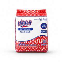Wooh Soft Napkins | Pure & Gentle | Made with 100% Virgin Pulp | Best Quality | Soft Everyday Tissue Napkins | 50 & 100 Pieces