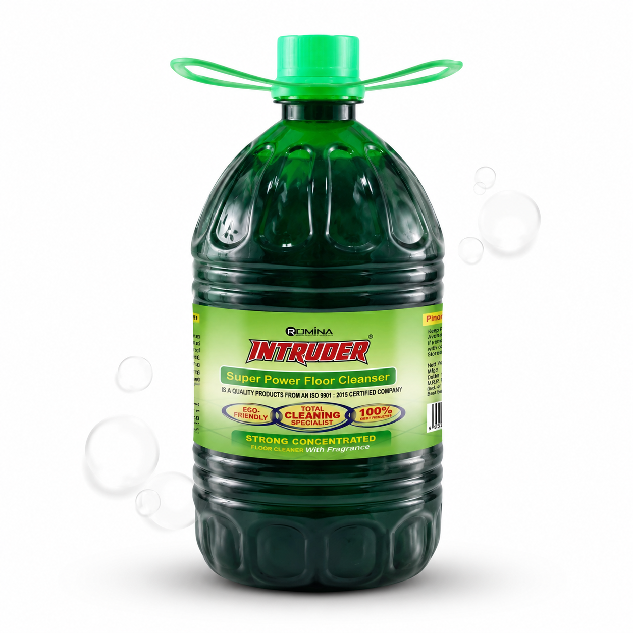 Intruder Super Power Floor Cleaner | Strong Concentrated Floor Cleaner with Fragrance | Total Cleaning Specialist | Eco Friendly | 200ml, 500ml, 1L & 5L