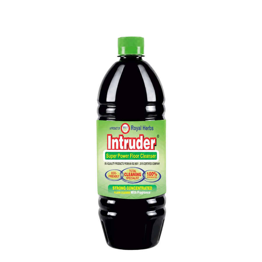 Intruder Super Power Floor Cleaner | Strong Concentrated Floor Cleaner with Fragrance | Total Cleaning Specialist | Eco Friendly | 200ml, 500ml, 1L & 5L