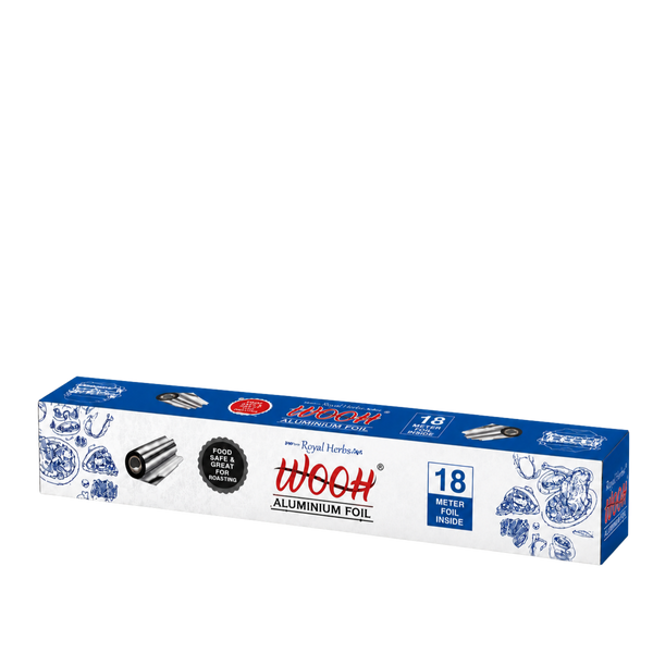 Wooh Aluminium Foil | Food Wrapping & Storage Foil | Freshness & Protection | Kitchen Essential | Easy to Use