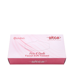 Wooh Facial Soft Tissues | Pure & Gentle | 2 Ply | 200 Tissues | 100 Pulls | Soft Facial Tissue for Everyday Use
