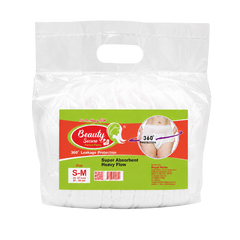Beauty Secure Period Panty | 360° Protection | Super Absorbent Core | Soft & Skin Friendly Material | Comfortable Elastic Fit | Ideal for Heavy Flow & Overnight Use | Pack of 10