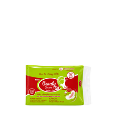 BeautySecure Ultra Thin Sanitary Pads XL 280mm with Wings | Cotton Net Cover | Soft Feel with Fragrance | Odor Control System | Leak Proof | Up to 12 Hours Protection | Pack of 6 Pads