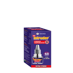 Intruder Liquid Vaporisor 45ml | 45 Nights | Extra Strong | Fits in All Machines | Mosquito Protection | Pest Control