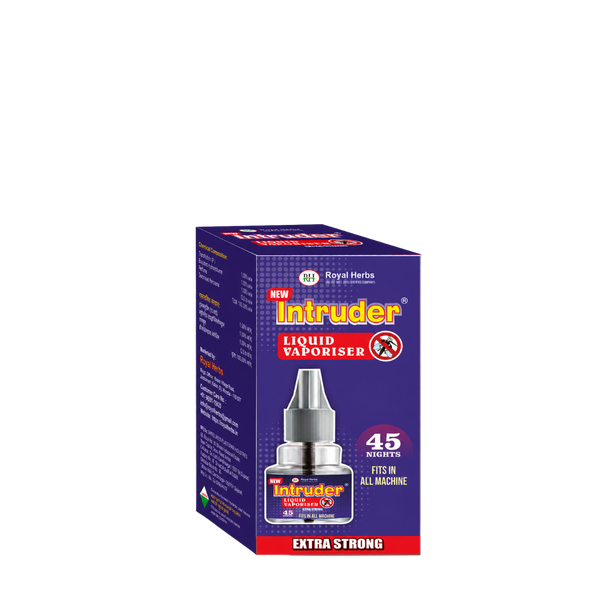 Intruder Liquid Vaporisor 45ml | 45 Nights | Extra Strong | Fits in All Machines | Mosquito Protection | Pest Control
