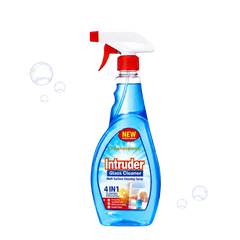 Intruder Glass & Surface Cleaner 500ml | For Sparkling Shine | All-in-1 Cleaner for Windows, Glass, Car Windshields, Laminates & More