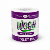 Wooh Toilet Roll 300 Sheets | Pure & Gentle | Soft Toilet Tissue | Virgin Fibre | Convenient & Hygienic | 1 Roll